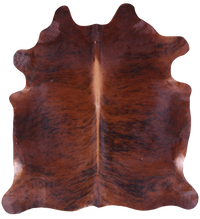 Thumbnail for Brindle Natural Brown Cowhide Rug - XX-Large 7' 6