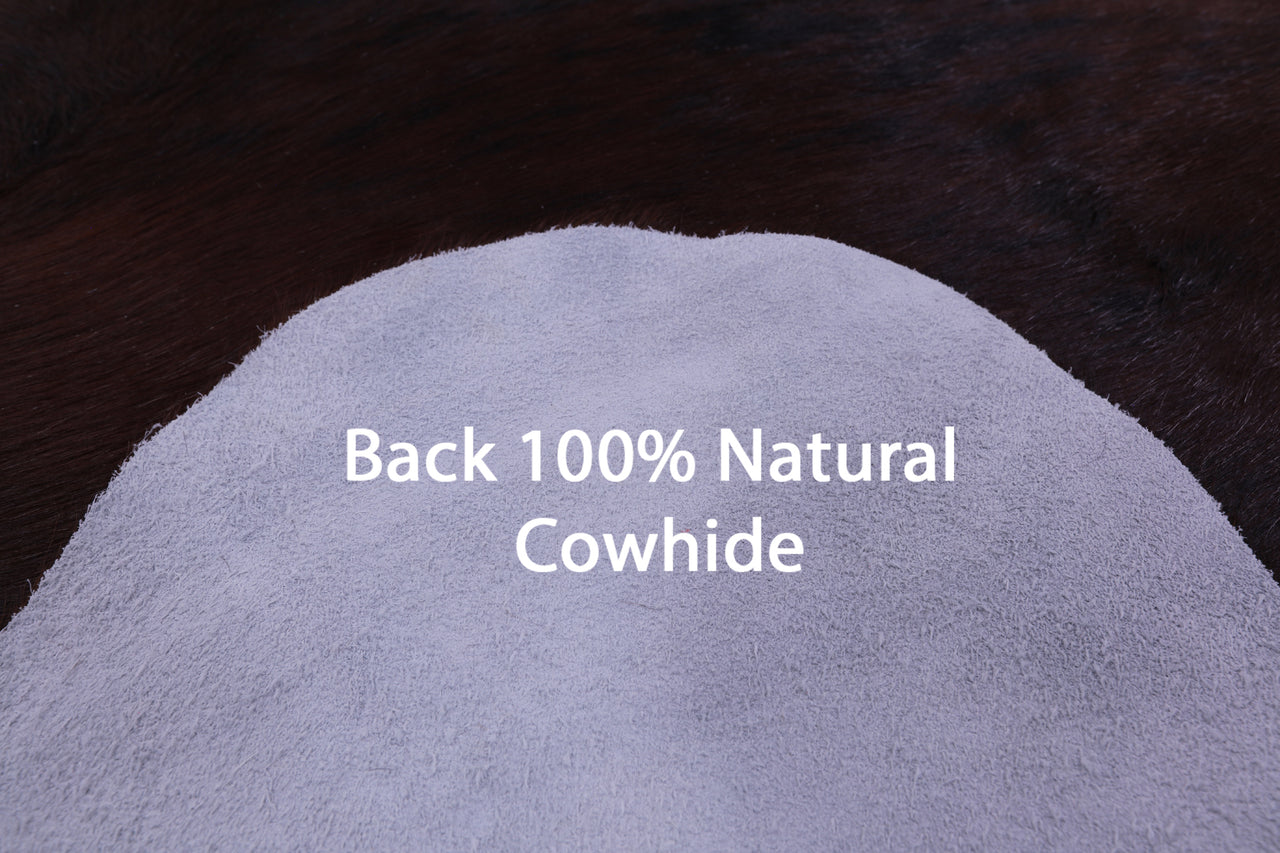 Brindle Natural Brown Cowhide Rug - XX-Large 7' 6"H x 6' 10"W