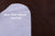 Brown & White Natural Cowhide Rug - XX-Large 7' 7"H x 6' 5"W