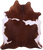 Brown & White Natural Cowhide Rug - XX-Large 7' 7"H x 6' 5"W