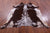 Brown Salt & Pepper Natural Cowhide Rug - X-Large 7' 0"H x 6' 0"W