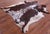 Brown Salt & Pepper Natural Cowhide Rug - X-Large 7' 0"H x 6' 0"W