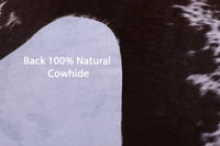Thumbnail for Brown Salt & Pepper Natural Cowhide Rug - X-Large 7' 0