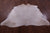Beige Natural Cowhide Rug - Large 6' 2"H x 6' 6"W