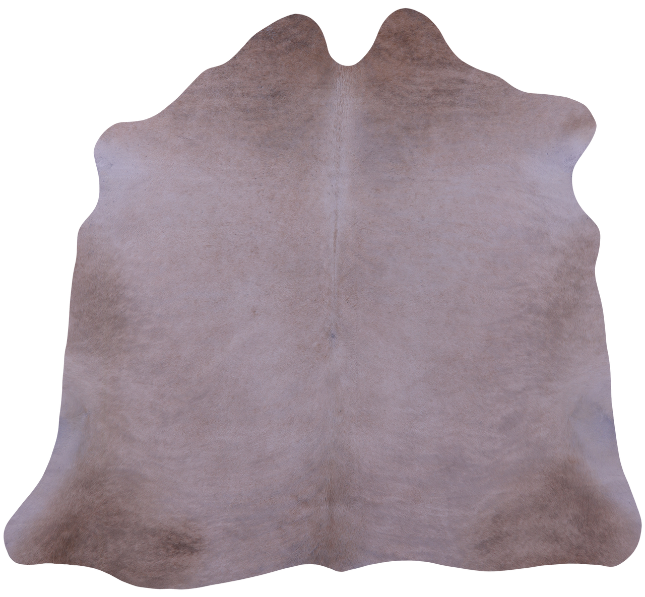 Beige Natural Cowhide Rug - Large 6' 2"H x 6' 6"W