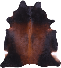 Thumbnail for Dark Brown Natural Cowhide Rug - XX-Large 8' 0