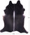 Black Natural Cowhide Rug - XX-Large 8' 1"H x 6' 9"W