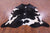 Black & White Natural Cowhide Rug - XX-Large 8' 3"H x 7' 2"W