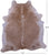 Champagne Natural Cowhide Rug - XX-Large 8' 3"H x 7' 2"W