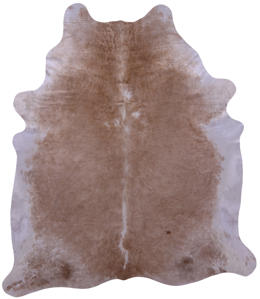 Champagne Natural Cowhide Rug - XX-Large 8' 3"H x 7' 2"W