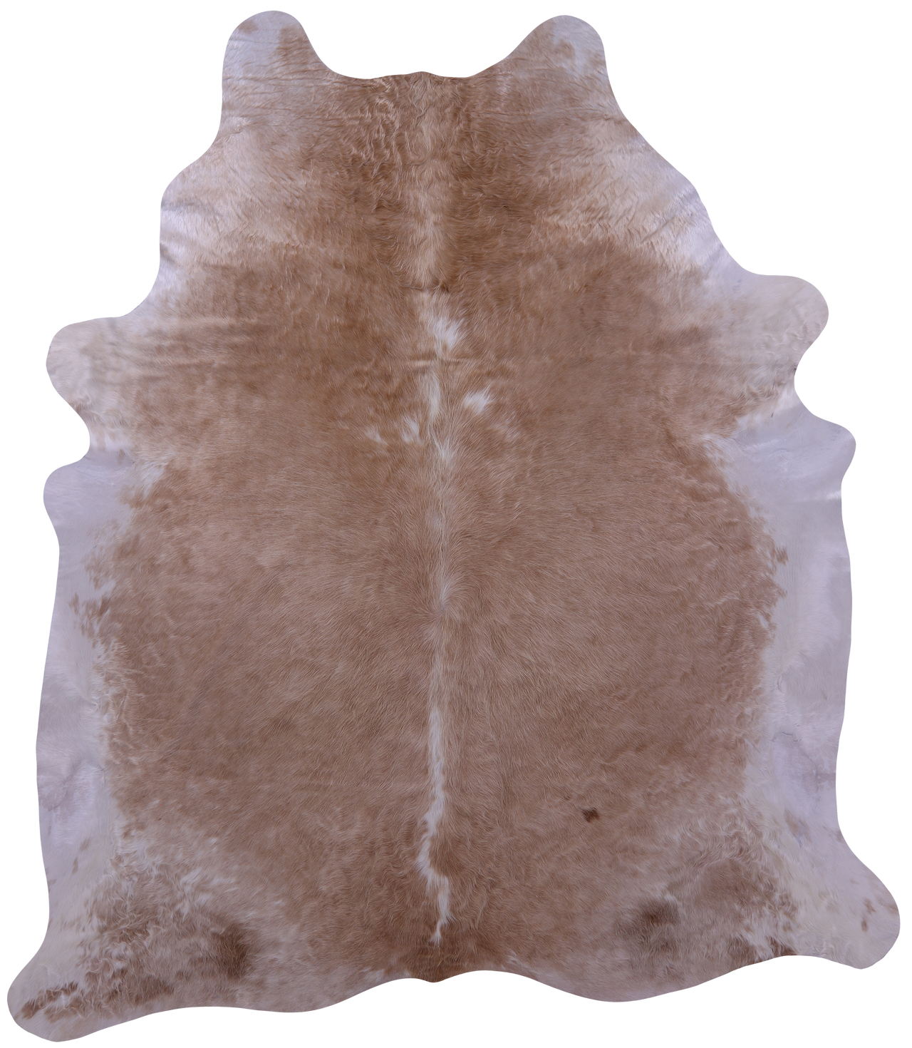 Champagne Natural Cowhide Rug - XX-Large 8' 3"H x 7' 2"W