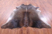 Thumbnail for Dark Brown Natural Cowhide Rug - XX-Large 7' 9