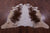 Brown Salt & Pepper Natural Cowhide Rug - X-Large 7' 1"H x 6' 3"W