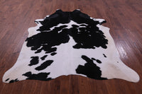 Thumbnail for Black & White Natural Cowhide Rug - XX-Large 7' 9