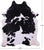 Black & White Natural Cowhide Rug - XX-Large 7' 9"H x 6' 6"W