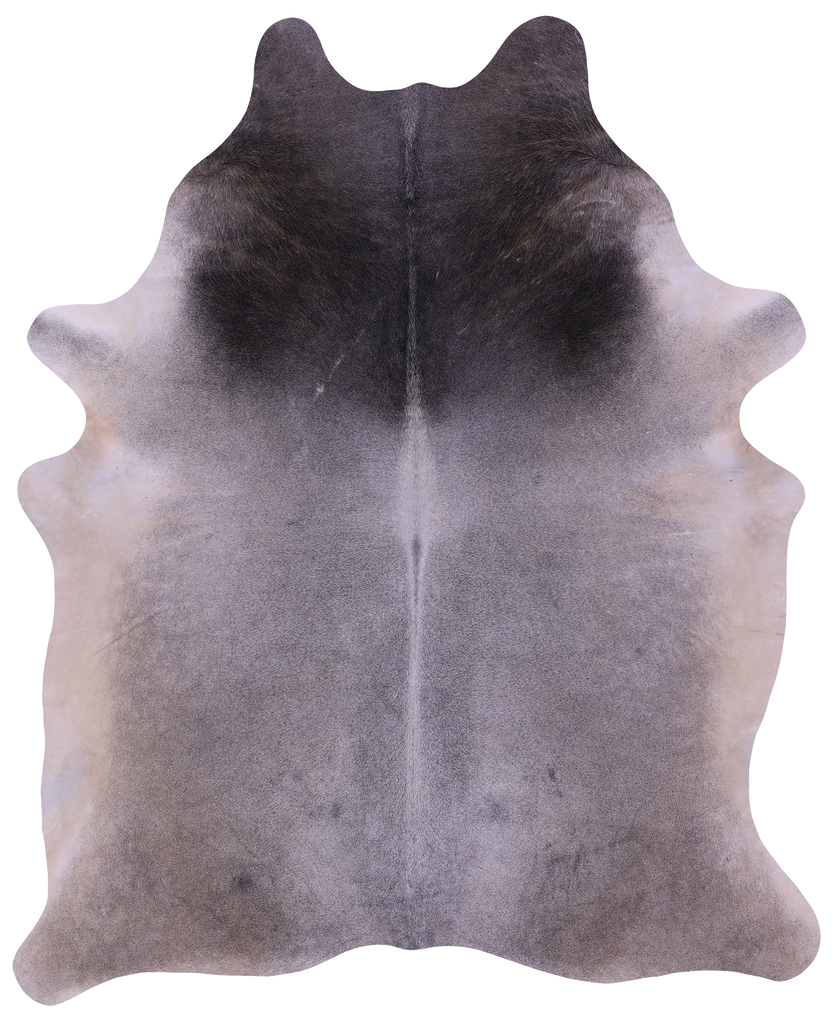 Grey Natural Cowhide Rug - XX-Large 8' 2"H x 6' 5"W