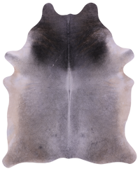 Thumbnail for Grey Natural Cowhide Rug - XX-Large 8' 2