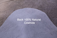 Thumbnail for Grey Natural Cowhide Rug - XX-Large 8' 2