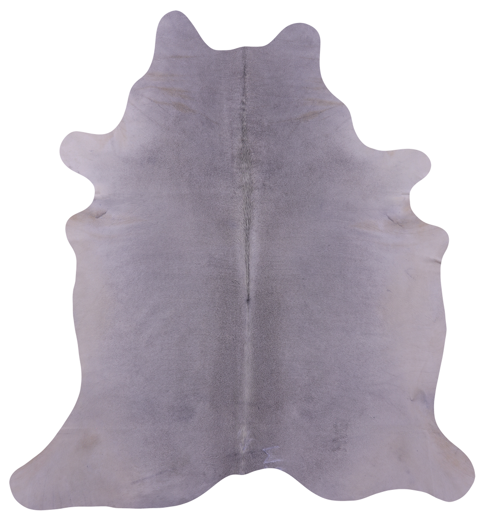 Grey Natural Cowhide Rug - XX-Large 7' 6"H x 7' 0"W