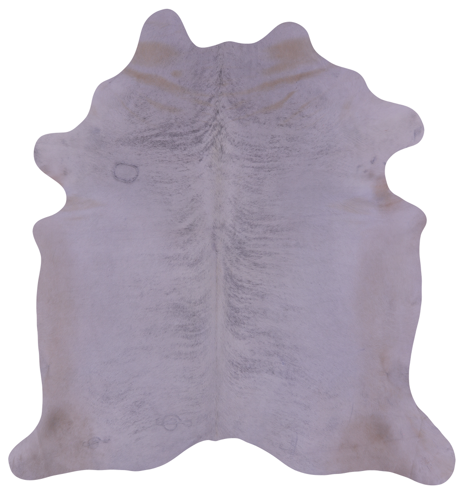 Grey Brindle Natural Cowhide Rug - X-Large 7' 3"H x 6' 7"W