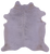 Grey Brindle Natural Cowhide Rug - X-Large 7' 3"H x 6' 7"W