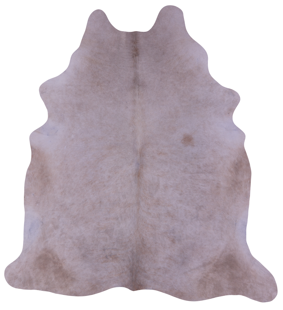 Beige Natural Cowhide Rug - XX-Large 7' 9"H x 7' 2"W