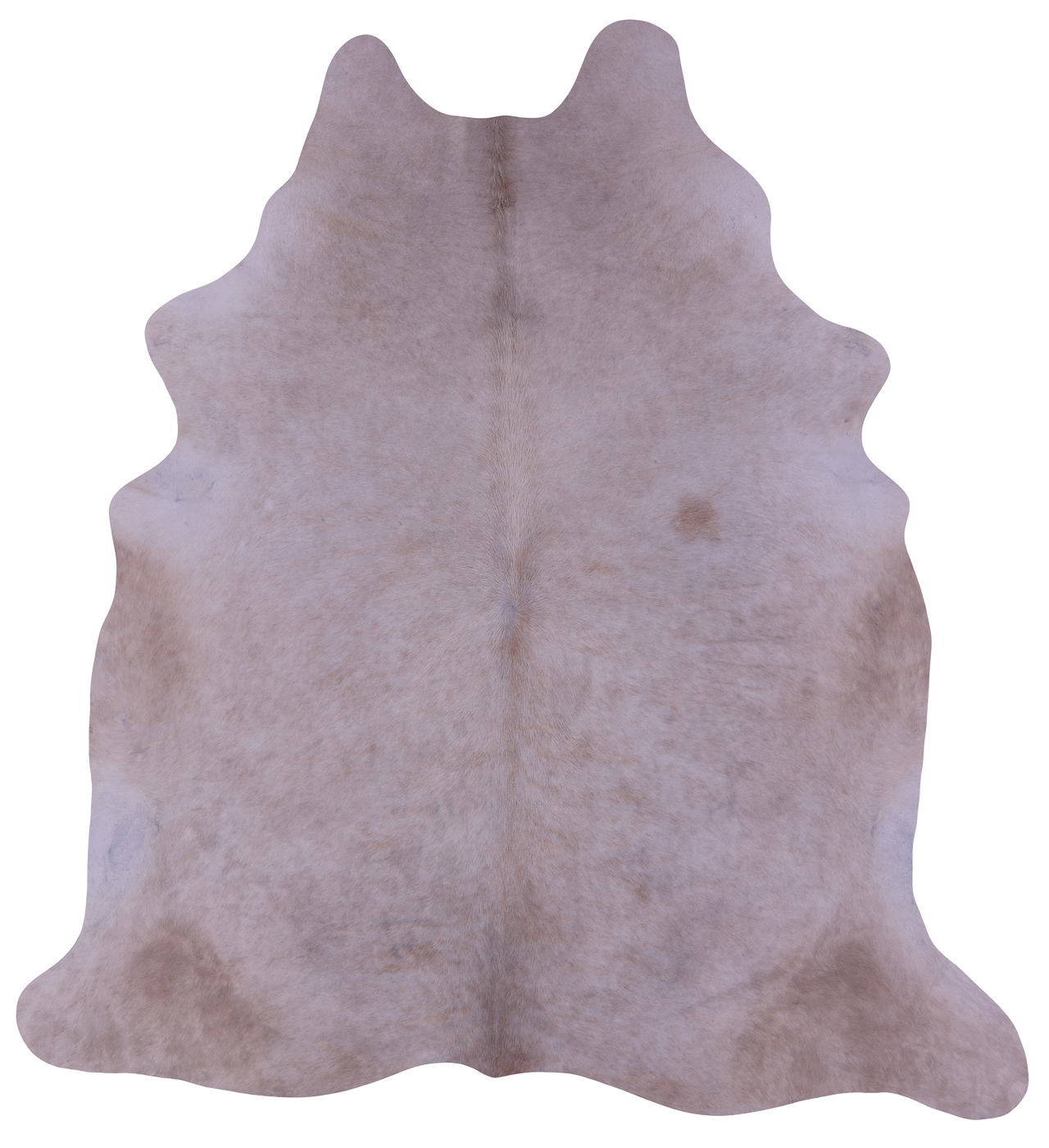 Beige Natural Cowhide Rug - XX-Large 7' 9"H x 7' 2"W