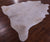 Beige Natural Cowhide Rug - XX-Large 7' 9"H x 7' 2"W