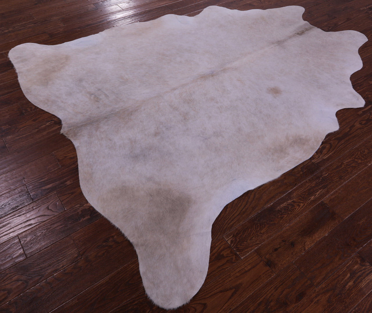 Beige Natural Cowhide Rug - XX-Large 7' 9"H x 7' 2"W