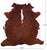 Brown & White Natural Cowhide Rug - XX-Large 7' 4"H x 6' 9"W