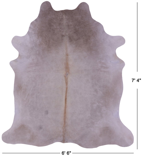 Champagne Natural Cowhide Rug - XX-Large 7' 4