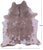Brown Salt & Pepper Natural Cowhide Rug - XX-Large 8' 4"H x 7' 0"W