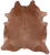 Light Brown Natural Cowhide Rug - XX-Large 7' 9"H x 7' 0"W