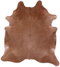 Thumbnail for Light Brown Natural Cowhide Rug - XX-Large 7' 9
