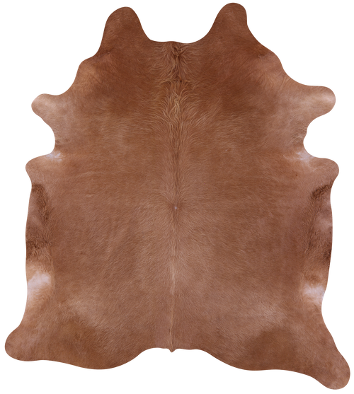 Light Brown Natural Cowhide Rug - XX-Large 7' 9