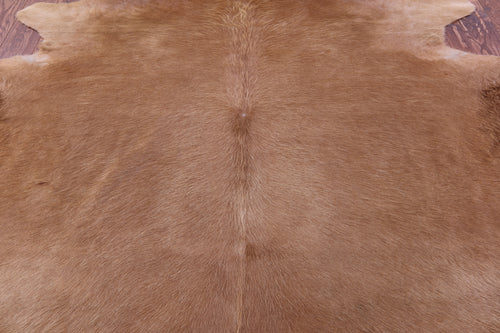 Light Brown Natural Cowhide Rug - XX-Large 7' 9