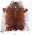 Brown Salt & Pepper Natural Cowhide Rug - XX-Large 8' 3"H x 7' 5"W