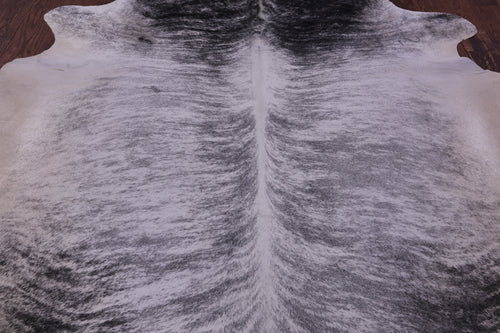 Grey Brindle Natural Cowhide Rug - XX-Large 8' 3