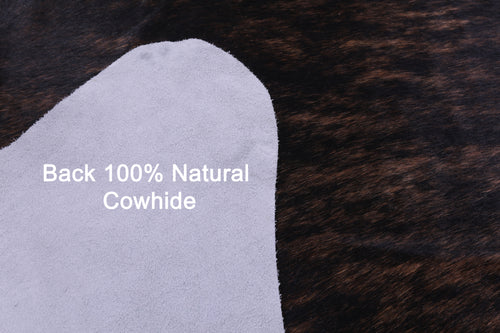 Light Brindle Natural Cowhide Rug - XX-Large 8' 3