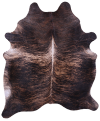 Thumbnail for Light Brindle Natural Cowhide Rug - XX-Large 8' 3