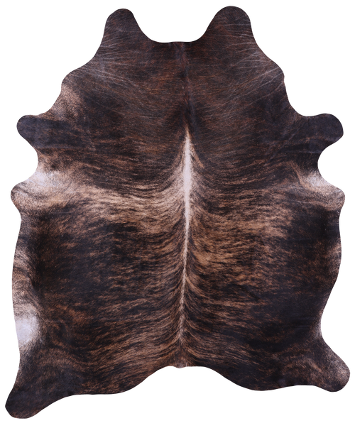 Light Brindle Natural Cowhide Rug - XX-Large 8' 3
