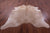 Light Brown Natural Cowhide Rug - XX-Large 8' 0"H x 7' 1"W