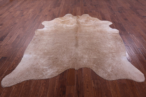 Light Brown Natural Cowhide Rug - XX-Large 8' 0