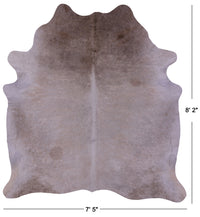 Thumbnail for Champagne Natural Cowhide Rug - XX-Large 8' 2