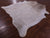 Champagne Natural Cowhide Rug - XX-Large 8' 2"H x 7' 5"W