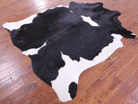 Thumbnail for Black & White Natural Cowhide Rug - XX-Large 7' 8