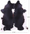 Black & White Natural Cowhide Rug - XX-Large 8' 0"H x 6' 10"W