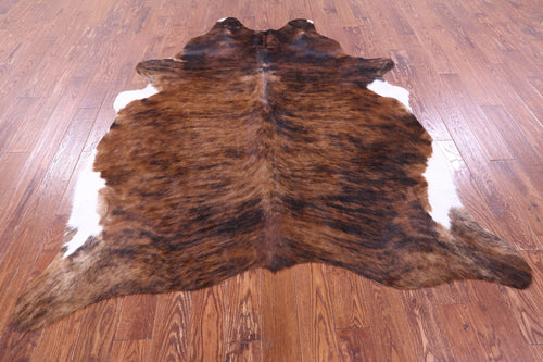 Brindle Natural Cowhide Rug - XX-Large 7' 4