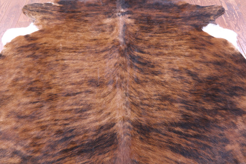 Brindle Natural Cowhide Rug - XX-Large 7' 4