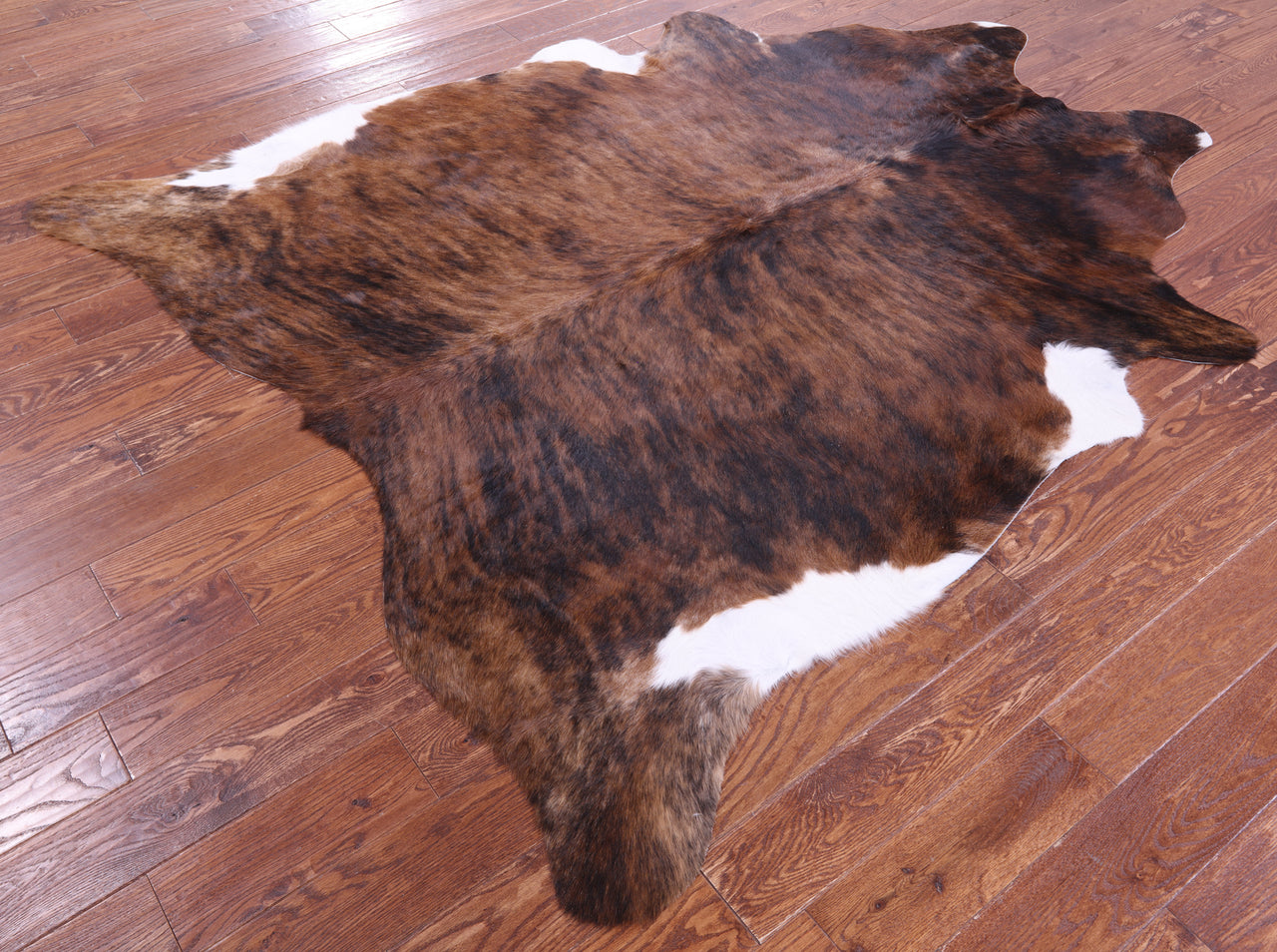 Brindle Natural Cowhide Rug - XX-Large 7' 4"H x 6' 4"W